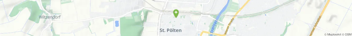 Kartendarstellung des Standorts für Herz-Jesu-Apotheke in 3100 Sankt Pölten